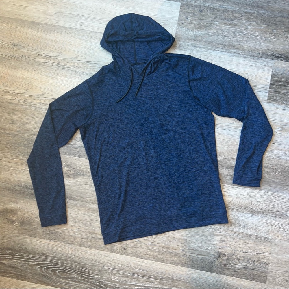 Sodo Apparel heathered blue hoodie